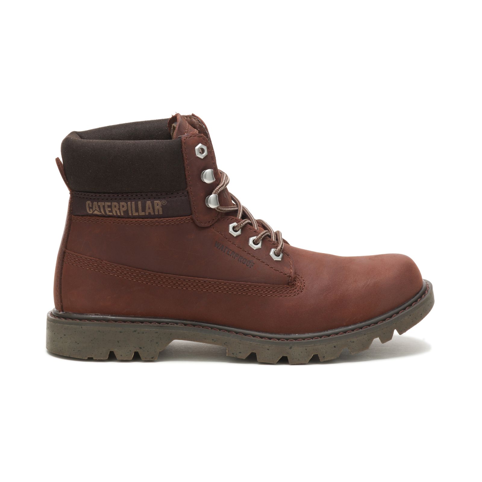 Caterpillar Women's Ecolorado Waterproof Work Boots Brown CAT-71098